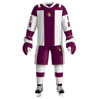 Premium Ice Hockey Uniforms – Maroon, Mustard & Blue | Performance &  Comfort Combined
