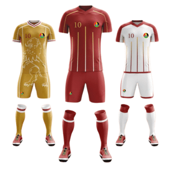 Baseball Uniform – Durable & Comfortable – Yellow/Red/White