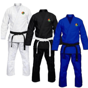 MMA Combat Uniform – Flexible & Breathable Set-Blue/Black/White