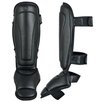 Black MMA Shin Guards – High-Impact Leg Protection